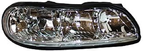 TYC Right Headlight Assembly Compatible with 1997-2003 Chevrolet Malibu