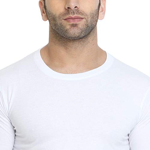 Image of LAZYCHUNKS Men's Cotton Full Sleeve T-Shirt | Round Neck Men's Tshirt