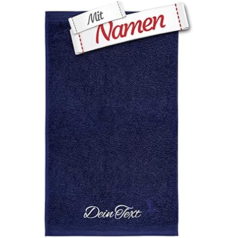 möve Superwuschel Saunatuch mit Namen Bestickt Cover