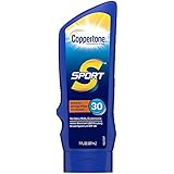 Coppertone SPORT SPF 30 Sunscreen Lotion, Sport Sunscreen, Water Resistant, Broad Spectrum UVA/UVB Protection,  SPF 30, (7 fl. oz.)