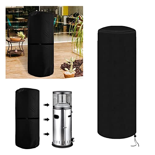 Dianyuan, Cubierta para Calentador de Patio,Cubierta Impermeable del Calentador,Resistente al viento, a prueba de lluvia, resistente al desgarro, resistente a los rayos UV,50 x 50 x 120 cm Cover