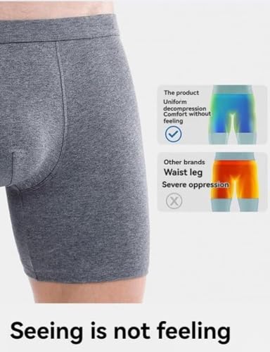 Orykas Ultra-Absorbent Incontinence Boxer Briefs, Men's Washable Reusable Cotton Boxer4