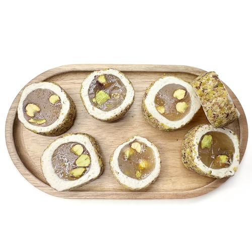 Image of NY Spice Shop Malban Pistachio Kashta Roll - 3 Pound Middle Eastern Pistachio Kashta Malban