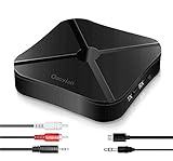 ✅ 【Keine Verzögerungen mehr】: Die aptX-Technologie mit geringer Latenz eliminiert alle Bluetooth-Audioverzögerungen, sodass Sie TV / Filme / Videos in perfekter Synchronisation ansehen und Musik klar und ohne Störungen hören können.