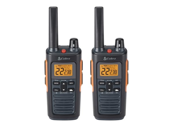 Image of Cobra RX680 Walkie Talkies (2-Pack), IP54 Water Resistant Design