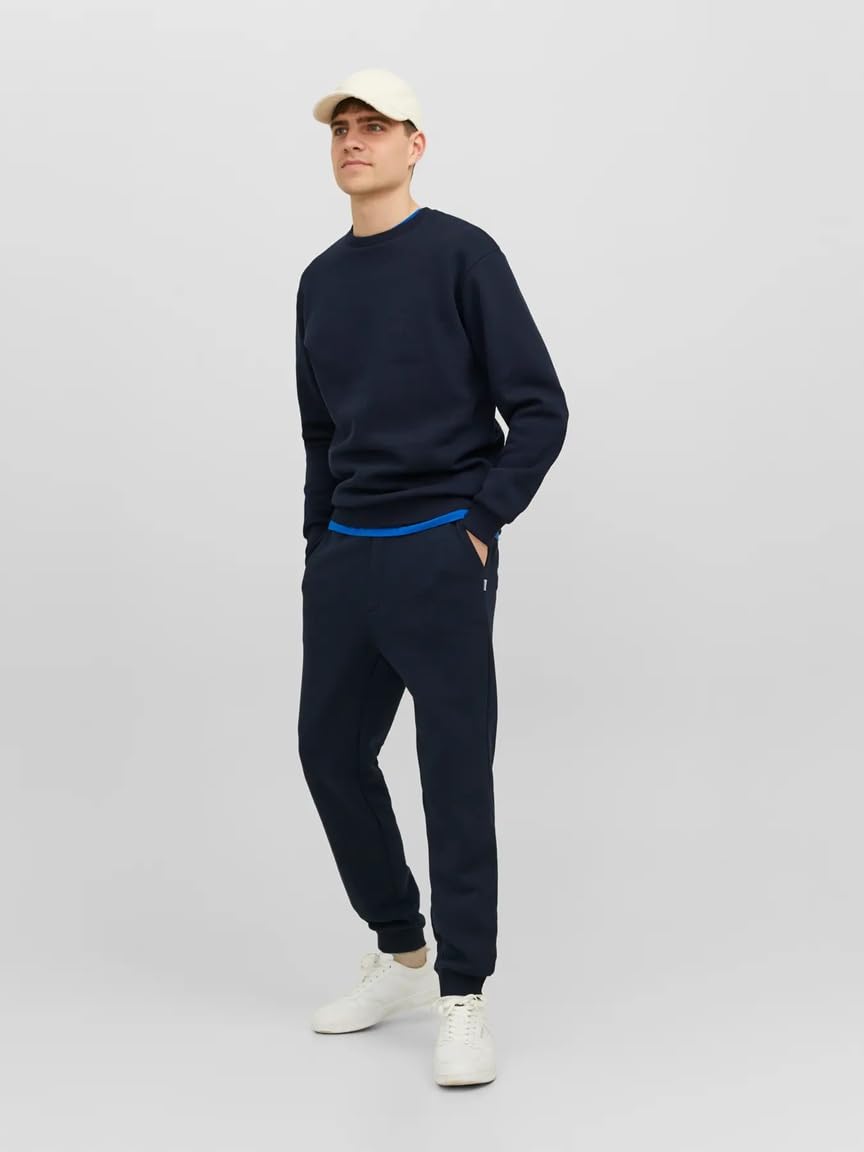 JACK & JONES Maglione Base a Manica Lunga Girocollo Pullover Monocromatico JJEBRADLEY von
