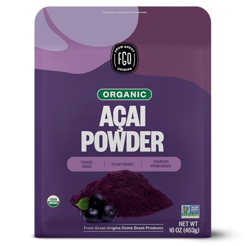 FGO Organic Acai Powder 16oz