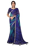 sari saree design Leichter Chiffon-Stoff: Hergestellt aus hochwertigem Chiffon-Stoff, ist dieser Sari leicht, bequem und fällt schön, wodurch er perfekt für verschiedene Anlässe ist.