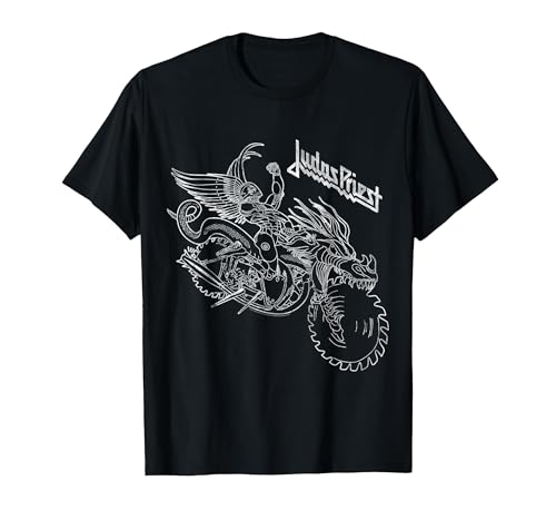 Judas Priest Pain Killer Wireframe Black T-Shirt, Men, Black, 4X-Large