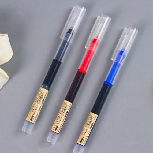 Bolígrafo de tinta de gel 0.5mm negro/rojo/azul miniatura 5