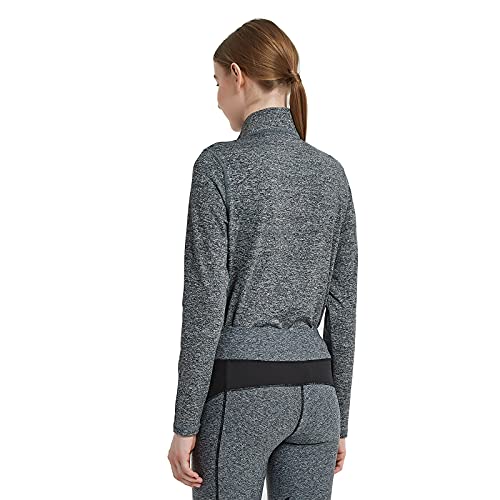 Hr Farm Women Soft Show Shirt Long Sleeve Riding Shirt (Gray, Large) #TOP3