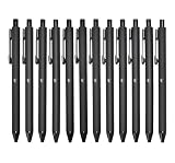 Salt Lake City Utah Mountains Nature Souvenir 12-pack Retractable Pens, Black