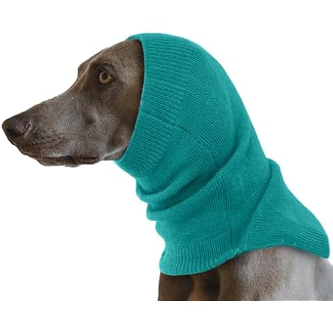 LeLePet Dog Noise Cancelling Ear Muffs Dog Ear Cover Dog Ear Muffs Noise Protection Dog Calming Hoodie for Blow Drying & Fireworks Dog Ear Cover for Anxiety Relief Ear Protection for Dogs Cover