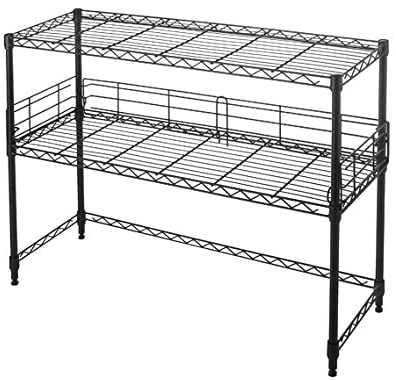 Suprima Desktop Carbon Steel Bookshelf - Black