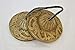 Tingsha/Tibetan Meditation Bell/Finger Cymbals with free Silk Case by Nepalese Handicraft Zone (2.8