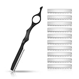 HAARSTYLING FRISEUR EFFILIERRASIERER – PROFESSIONELLER EFFILIERMESSER AUS ALUMINIUM,IDEALER FEDERSTYLING-RASIERER,RASIERER ZUM STRUKTURIEREN UND SCHICHTEN DES HAARES FÜR DEN SALON UND DEN HEIMGEBRAUCH