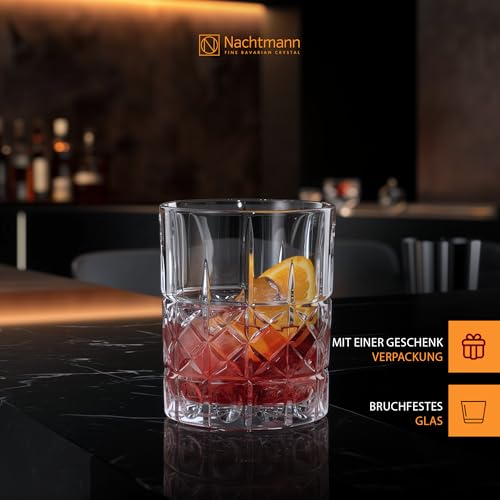 Nachtmann Highland 4-teiliges Kristallglas Set, 345 ml, Tumbler