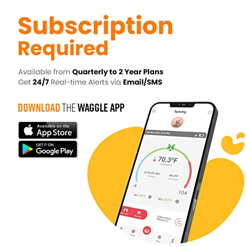 Waggle RV/Dog Safety Temperature & Humidity Sensor | Wireless Pet monitoring system | Verizon Cellular | Instant Alerts… - Image 6