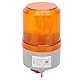 BERM Warnleuchte 220VAC LED Blitzlicht Sirene Industrielle Warnleuchten Summer für Fabriken, Stationen BEM-1081J(Gelb)