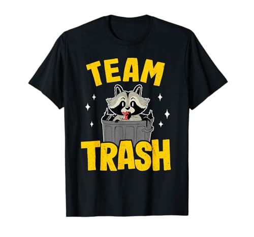 Team Trash Waschbär T-Shirt