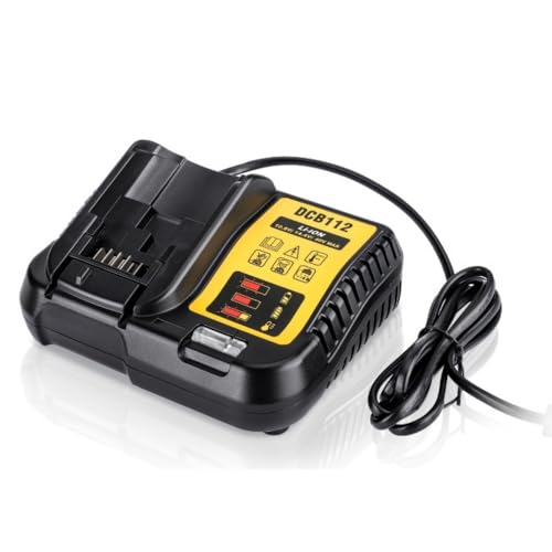Cargador de batería de Iones de Litio de Repuesto para De WA t Accesorios electrónicos de Consumo DCB112 DCB105 DCB015 10.8V 14.4V 18V o (DCB112)