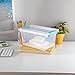 Sterilite 8-Pack Clip Box, Clear Storage for Crafts, Supplies and Office Items, Medium