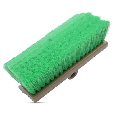 Nanoskin Large Bi-Level Vehicle Wash Brush with Soft Nylon Bristles – Ultimate Truck, Van, and RV Cleaning Tool, Ergonomic Design for Professional Detailing, Scratch-Free, Efficient 12-inch Reach