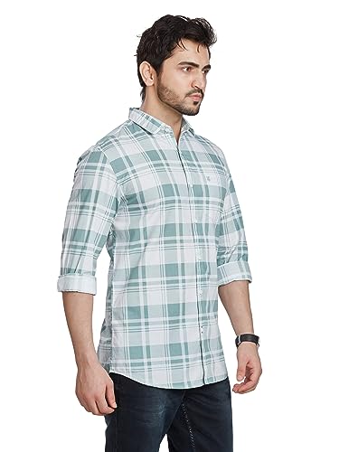 Image of BE ACTIVE Cotton Casual Checks Shirts for Men|| Casual Shirts for Men|| Mens Casual Shirts Full Sleeve