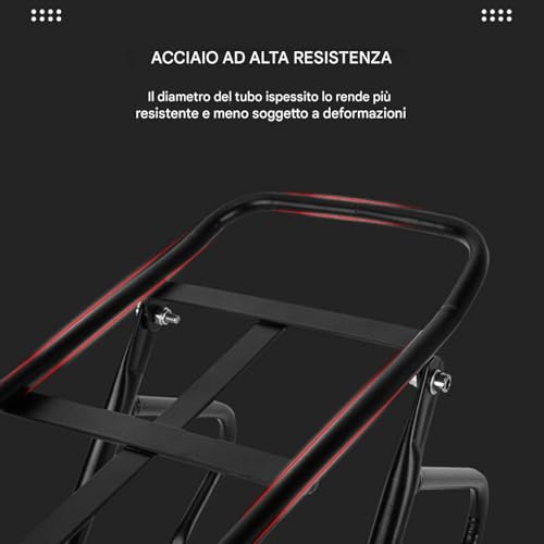 Porte-bagages vélo robuste en alliage spécial haute performance - 7