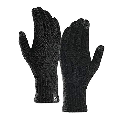 PBFONE Winter Handschuhe Stricken Handschuh Warm Anti-Rutsch-Touchscreen-Handschuhe Sport Running warme Handschuhe für Frauen Männer Cover