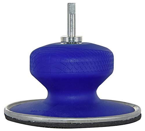 Tivoly XT10162016020 STABIFLEX 2 Plateau de ponçage Ø125mm, Autoagrippant, usage 2 en 1 pour perceuse et manuel