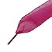 Allegra K 2 Pairs Flat Snow Yarn Shoelaces 2.5cm/4cm Wide Transparent Shoe Laces for Sneakers 60cm/24 Fuchsia