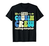 Cousin Crew 2026 Making Memories Family Vacation Camp Kids T-Shirt