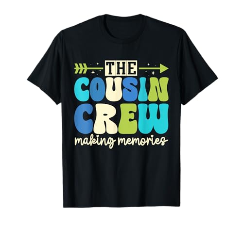 Cousin Crew 2026 Making Memories Family Vacation Camp Kids T-Shirt