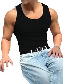 RZLECORT Men's Cotton Ribbed Regular Fit Solid Round Neck Vest | Anti Bacterial Finish, Racer Back Baniyan for Man, Comfor... Price In India