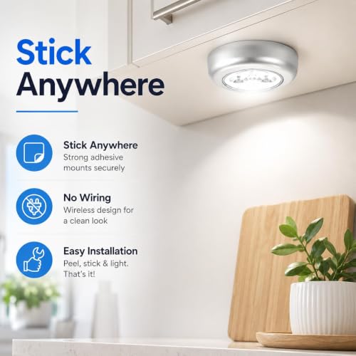 Generic VP Bro's LED Battery-Powered Wireless Touch Lamp - Image 4