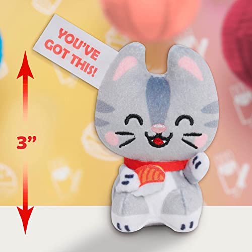 Just Play 60167 Super Happy Fortune World Mini Collectible Stylized Plush Stuffed Animals, Pack Of 3, Kids Toys thumb #5