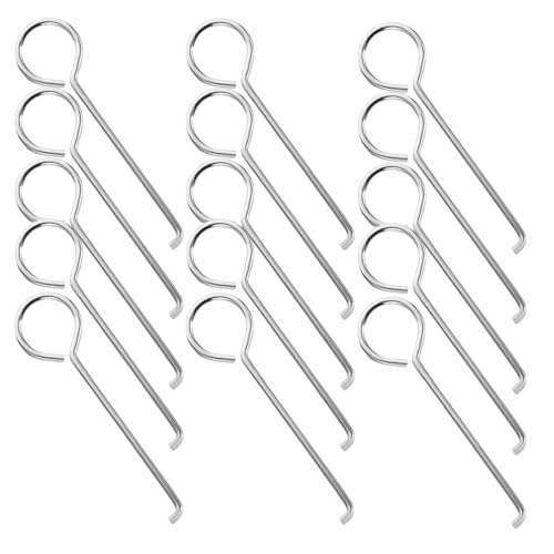 iplusmile Crochets de Levage Outil Solide et Facile à Ranger en Acier Inoxydable Lot de 50 pour Vidange de Sol pour Salle de Bain et Usage Domestique