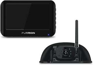 Furrion Vision S Wireless RV Backup Camera System with 4.3" Monitor, Sharkfin Camera, Night Vision, Motion Detection, Waterproof - FOS43TASF
