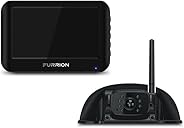 Furrion Vision S Wireless RV Backup Camera System with 4.3-Inch Monitor, 1 Rear Sharkfin, Infrared Night Vision, Wide-Angle View, Hi-Res, IP65 Waterproof, Motion Detection, Microphone - FOS43TASF