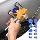 Weqizuerqi Outil de débosselage pour carrosserie avec ventouse, Kit de réparation de bosses pour voitures professionnelles, Kit de réparation de bosses pour voiture, Sans peinture, Avec 1 pièce de
