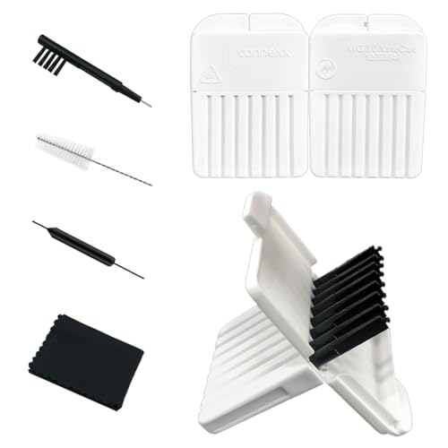Waxguards 3.0 NanoCare 10993649 Filters for Signia/Rexton and Connexx Hearing Aids - Cleaning Brush Kits with Carry Case- 3packs