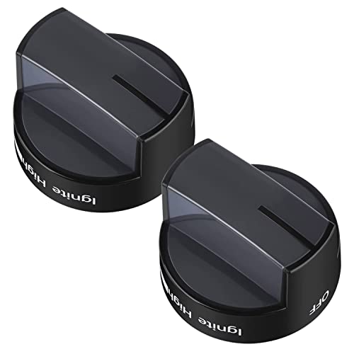 La Mejor Selección de Estufas Whirlpool - los más vendidos. 26 W10339442 - Perillas de control de quemador de superficie de cocina, color negro, compatibles con la gama de gas Whirlpool/estufa/horno - Repalces: W10339442, WPW10339442VP,...