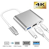 cable hdmi para note 4 [ Transferencia de datos superspeed ] USB 3.0 A / F admite corriente máxima de 0.9 A, transfieren fotos, vídeos y música a hasta 5 Gbps, 10 veces más rápido que la versión USB 2.0