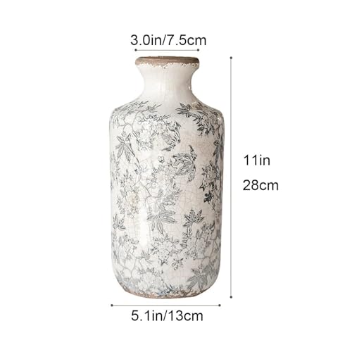 Vase à fleurs vintage solution déco pour sublimer une étagère ou table basse - 5