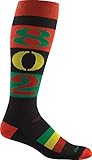 Darn Tough Merino Wool Ski 802 Over-The-Calf Ultralight Socks - Men's Rasta Large