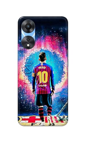 Image of Printed Hard Back Cover for Oppo A58 5G Back Cover (Famous Football Player -J1) -190724(EA)