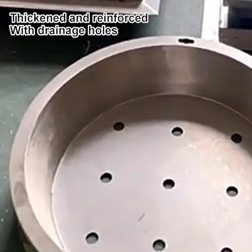 Couvercle de regard en acier inoxydable avec base de support pour gazon 40cm - 7