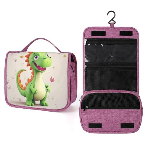 Trousse de toilette imperméable fini les fuites de maquillage grâce au crochet de suspension