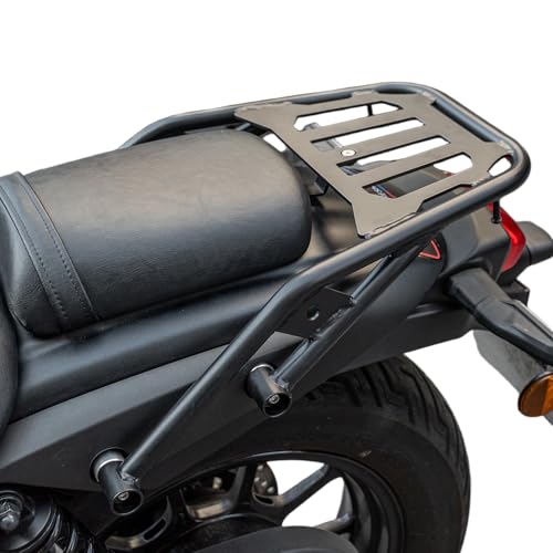 Portaequipajes trasero para Eliminator 500 2024-2025 de acero negro